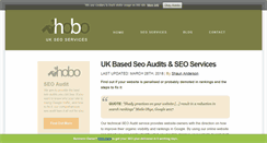 Desktop Screenshot of hobo-web.co.uk